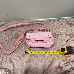 Y2K Nunoo vegan Pink mini Bag with shoulder strap
